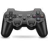 PS3 Controller Wireless SIXAXIS Double Shock Controller for Playstation 3 with Charge Cord