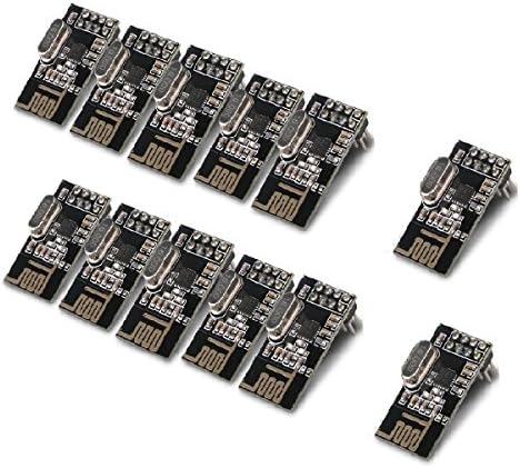 Triplespark 12pcs Arduino NRF24L01+ 2.4GHz Wireless RF Transceiver Module