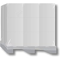 10 Stück PROFI Schrumpfhauben Abdeckhaube Palettenhaube für Großformat Paletten bis 1,6m Höhe [1600 + 1300 x 2400 mm…