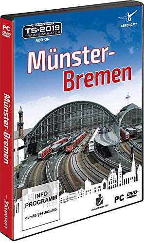 Preisvergleich Produktbild Train Simulator 2019 - Münster-Bremen (Add-On)