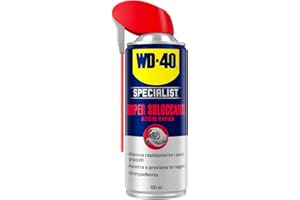 WD-40 SPECIALIST WD-40 - Specialist - Super Sbloccante - Azione Rapida - Ideale per grippaggio e ossidazione - Idrorepellente per prevenire la ruggine - Spray Doppia Posizione - Per tutti i metalli - NSF H2-400ml