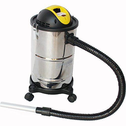 Syntrox Germany 1600 Watt Edelstahl 18 – 20 Liter Aschesauger mit Motor Feinstaubsauger Aschestaubsauger - 2