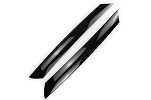 FEXON Exterior Molding Windshield A Pillar Outer Trim Garnish Driver & Passenger Side Compatible with 2010-2013 KIA Soul 861702K500 861802K500 2PCS