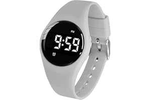 e-vibra Vibrierende Alarmuhr, wasserdichte Töpfchen-Trainingsuhr Wiederaufladbare medizinische Erinnerungsuhr mit 15 täglichen Alarmen