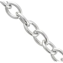 Catena In Acciaio Inox Per Gioielli Fai Da Te – 10 Metri, Larghezza 2,5 Mm – Senza Piombo E Nichel – Coiris SC-1025-B