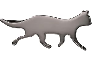 Asienice Christmas Tie Clips for Men 14k Gold Plated Silver Tie Pins with Cute Animal Deer/Lion/Dog/Cat Tie Bars Necktie Suit Tie Accessories Jewelry