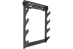 FOXSMZZ Schwert Halter Wandhalterung Samurai Schwert Stand Display Katana Wakizashi Tanto Wandaufhänger Schwert Rack (4-Tier)