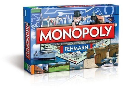 Preisvergleich Produktbild 41962 - Winning Moves - Monopoly Städte Edition: Fehmarn