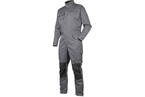 WÜRTH MODYF Overall Stretch X - professioneller Arbeitsoverall für Herren - Overall mit Knieschutztaschen - in den Größen XS - 6XXL in Grau und weiteren Farben