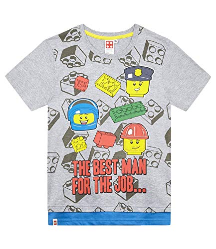 Preisvergleich Produktbild LEGO CITY Jungen T-Shirt Grau 140