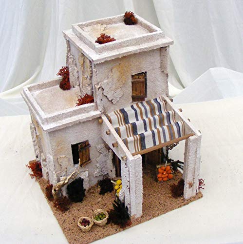 De Sisinno minareto con Cortina y Bottega Fruta H26 X 22 x 23 cm