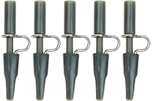 UEB Les Accessoires de Pêche de Carpe de Kit pour la Ligne de Pêche Clip de Plomb Européen 20pcs (Vert)