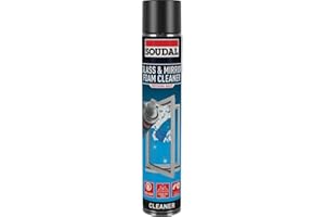 Soudal Glass & Mirror Aerosol Foam Cleaner 750ml