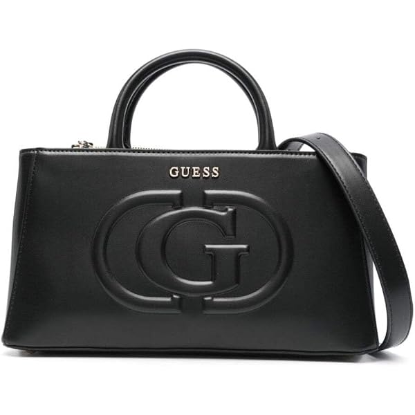 Sac à Main GUESS Eco Aldith Mini Top Handle Flap - Cuir Souple - Convertible Bandoulière - Femme - Taille Unique