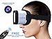 Ocular Cosmos Virtual Reality Glasses (WHITE) With FREE Bluetooth Remote Controller – Fully Adjustable VR Headset with 40 MM Lenses - VR Box Compatible With 4”-6” Android Smartphones, iPhone, Samsung Galaxy, Lenovo, HTC, Micromax, Xiaomi, Redmi, Moto, One Plus – VR Glasses For 360° Videos, 3D Movies, VR Pictures, VR Games - Inspired by Google Cardboard, Oculus Rift, Shinecon, Samsung Gear. RS.1699.00