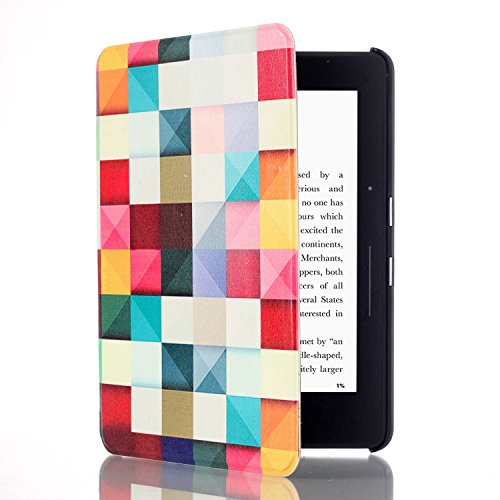 Kindle Voyage Hülle, Die Dünnste und Leichteste Malerei Cover Case Schutzhülle Tasche mit auto Sleep / Wake für Amazon Kindle Voyage 6 Zoll e-Reader ,Magic Cube - 4