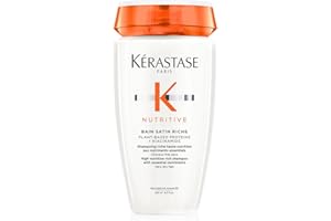 ‎KERASTASE Kérastase Nutritive Bain Satin Riche, Feuchtigkeitsspendendes Haarbad bei trockenem bis sehr trockenem Haar, Reichhaltige, revitalisierende Haarpflege