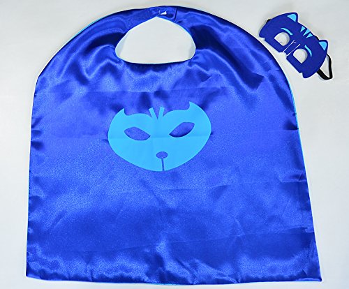 PJ Masks Catboy Pyjamahelden Cape und Maske – Superhelden-Kostüme für Kinder – Kostüm für Kinder von 3 bis 10 Jahre – für Superheld Mottopartys! Spielsachen für Jungen und Mädchen – King Mungo – KMSC023 - 2