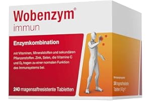 ‎WOBENZYM WOBENZYM immun magensaftresistente Tabletten 240 St