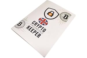 Hooe England Crypto Seed Storage Password Keeper 25 Passphrase Backup & Recovery Word Paper Card A4 Bi-Fold 210 X 297MM