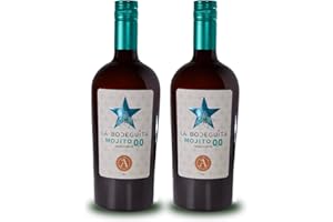 MOJITO LA BODEGUITA Mojito artesano 0,0 La Bodeguita. 75 cl. Elaborado con té verde, hierbabuena, azúcar moreno integral y cítricos. Listo para tomar. (Pack de 2)