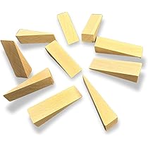 Zeppe In Legno Di Faggio - 8 Pezzi 150x50x40mm, Per Livellamento, Montaggio, Fermaporta, Fai Da Te - Foto 7