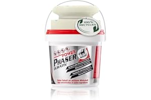 Leovet Power Phaser Durativ | 500 ml | Insektenschutzgel für Pferde | Zum Schutz vor Stechmücken, Bremsen, Fliegen und Zecken | Einfaches Auftragen mit Schwamm | Pflanzenöle
