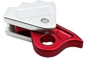 Sarini Seilgreifer,Seilbremse Kletter und Absturzsicherung,selbstbremsendes Abseilgerät,selbstbremsendes Getriebe,automatische Verriegelung,geeignet für 9–12 mm Seil,Rettungskletterausrüstung