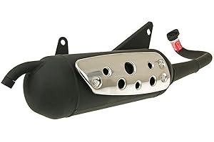 Exhaust Tecnigas Silent Pro for Aprilia Mojito 50 PK - Morini Motor | Aprilia SR 50 RLA - Morini Motor - LC - Vergaser | Derbi Vamos 50 | Italjet Formula 50 FRH - AC | Italjet Formula 50 FRH - LC | S