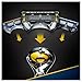 Gillette Fusion ProShield FlexBall Men's Razor Handle, Pack of 9 Blades 