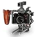 Price comparison product image TILTA ES-T17A Sony ILCE7SB Alpha A7 A7M2 A7 II A7S A7S2 A7R A7S II A7R II Mark II MK2 Lightweight Camera rig Cage 15mm rod release baseplate + Wooden Handle record function