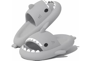 VIYEAR Cloud Shark Slides Slippers, Shark Slippers,Summer SlippersQuick-drying summer shower sandals, non-slip and soft, cute cartoon shark shower slippers