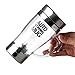 Produktbild QLL Selbst Rühren Glas Becher Transparent - Self Stirring Coffee Lazy Mug Tragbare Mehrzweck Mixer Auto mischen Kaffee Tee Tasse Protein Shaker Doppel isoliert elektrische perfekte, as picture, A