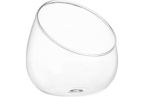 Housoutil Vase En Verre Micro Paysage, Bol En Verre Biseauté, Pots De Fleurs Pour Plantes Succulentes Pour Plantes Succulentes, Mousses, Micro-Paysage