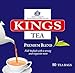 Produktbild KINGS TEA, PREMIUM ENGLISCH TEE, 400 TEEBEUTEL, 5 SCHACHTEIN 80s