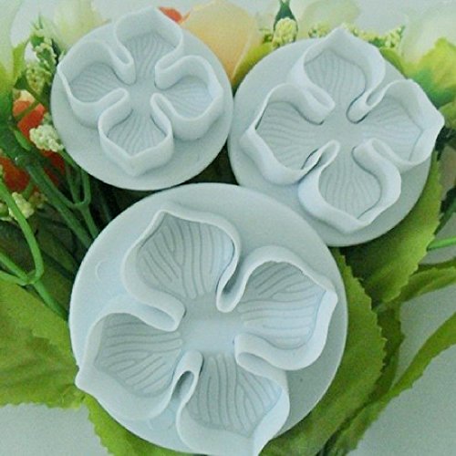 joyliveCY 3Pcs Hydrangea Fondant Kuchen Kekse Sugarcraft joyliveCY Handwerk - 7