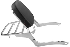 GZYF Sissybar - Cojín de respaldo trasero para motocicleta compatible con Yamaha V-Star XV125 Virago / XV250 Virago 1988-2011