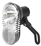 Marke: Fuxon, Sonstiges: Modell: Halo Lampe Sharky sw m SchalteAC/DC Spannung: Wechselstrom 6 VoltArtikel-Bezeichnung: HalogenscheinwerferFarbbezeichnung (org.): schwarzSchalter: jaSensor: neinEnergie-Quelle: SeitendynamoÜberspannungsschutz: ja, Farbe: schwarz, Beleuchtung: Leuchtstärke: 10 LuxLeuchtmittel: HalogenStandlicht: