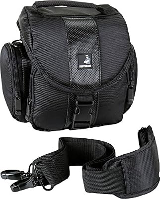 Bodyguard Sac de haute qualité pour appareil photo bridge et appareils photo système adaptées pour Panasonic DMC-FZ72 DMC-FZ200 DMC-FZ300 DMC- FZ1000 Sony DSC-H300 DSC-HX300V DSC-HX400V DSC-HX60 Nikon coolpix B500 B700 L840 et bien plus