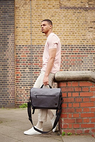 Knomo 44-4091-GRY Thames Rupert, Messengertasche 39,6 cm (15,6 Zoll) grau - 10