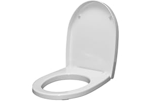 IDROTOP Copriwater per ESEDRA BULL come ORIGINALE TERMOINDURENTE BIANCO cerniera inox normale o rallentata soft close