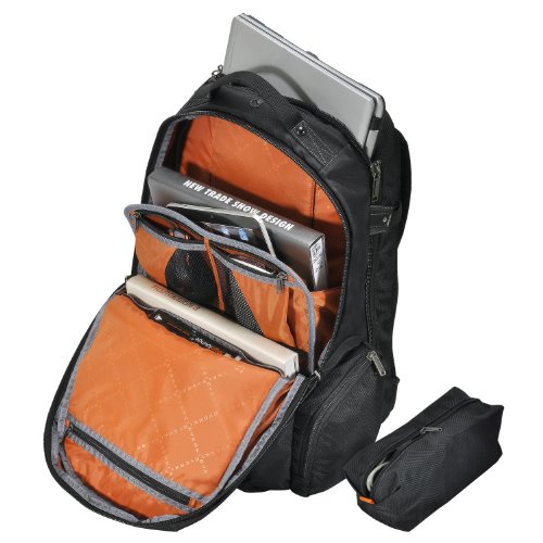 Everki Titan – Laptop Rucksack für Notebooks bis 18,4 Zoll (46,7 cm) mit durchdachtem Fächer-Konzept, viel Stauraum und weiteren hochwertigen Funktionen, Schwarz - 6