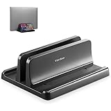 VAYDEER Supporto Verticale Pc Portatile da Scrivania, 3 in 1, Salvaspazio Macbook, Notebook, Surface Pro, iPad e Altri Laptop