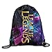 Produktbild GONIESA Creative Design League of Legends Drawstring Backpack Sport Bag for Men and Women