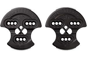 Burton Disque de charnière 3D Noir Fixation de snowboard Réglable Boucle Intermédiaire à Avancé Snowboarders Unisex Jeunes adultes, amateurs de plein air