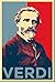 Produktbild Giuseppe Verdi Kunstdruck (Obama Hope Parodie) Hochglanz Foto Poster - Maße: 91 x 61 cm