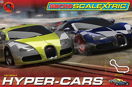 Micro Scalextric 1:64 Scale Hyper Cars Race Set