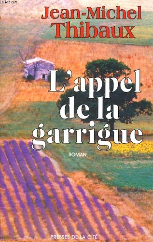 couverture de : Appel de la garrigue