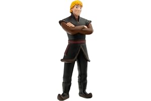 Bullyland 13516-Figura di Gioco, Walt Disney, Frozen 2, Kristoff, Circa 10,5 cm di Altezza, Figura Dipinta a Mano, Senza PVC, per i Bambini di Giocare con la Fantasia, Colore Variegato, 13516