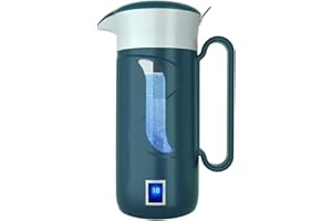 GOSOIT Wasserstoff-Wasserstoff-Wasserflasche, Wasserstoff-Generator, Ionisator mit SPE und PEM Technologie, Macht Wasserstoffgehalt bis zu 800-1200 ppm und pH von 7,5-9,0 (Green)